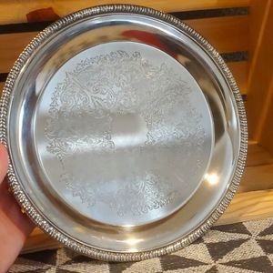 Castleton International Silver Co. 10" Platter